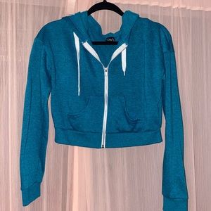 Crop top hoodie